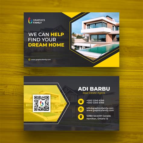 property dealer visiting card